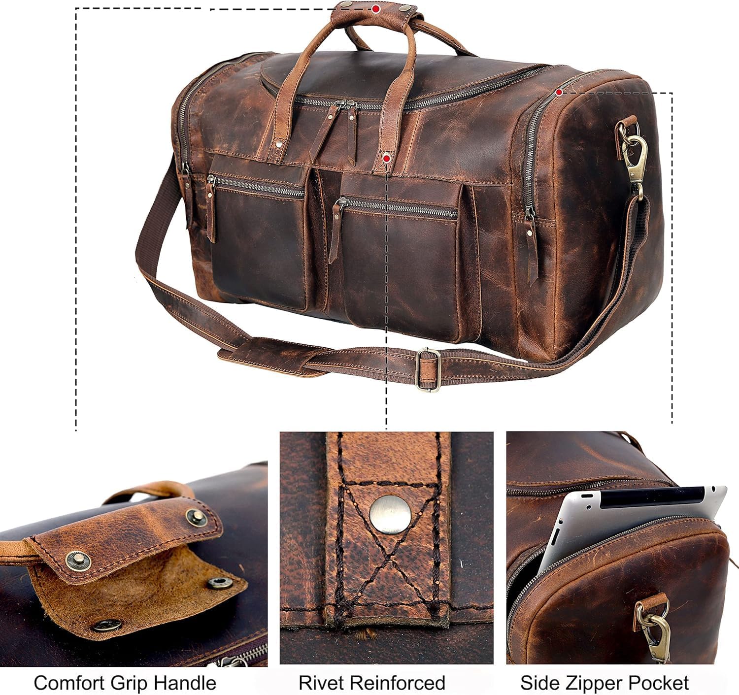 Duffel Classic Style with Modern Luggage Bag