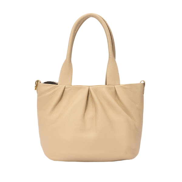 Classic Genuine Cow Leather Tote Bag for Women