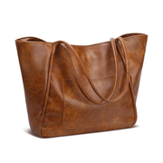 Zipper Work Leather Travel Purse and Handbags  for Women